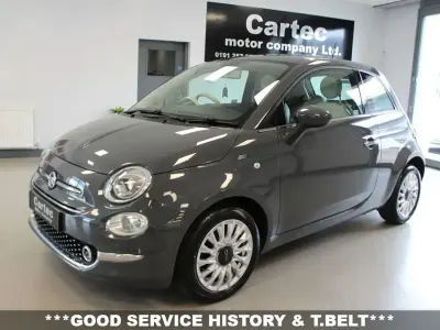 Used Fiat 500 Lounge 69 HP (50 kW) 2019 Grey Hatchback