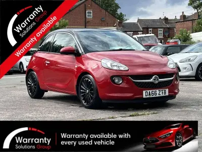 Used Vauxhall Adam Glam 2016 Red Hatchback