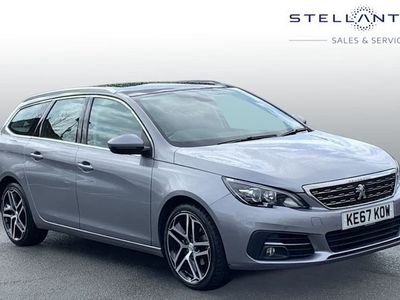 used Peugeot 308 SW 1.2 PURETECH ALLURE EAT EURO 6 (S/S) 5DR PETROL FROM 2017 FROM STOCKPORT (SK2 6PL) | SPOTICAR