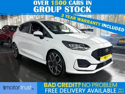 Used Ford Fiesta ST-Line X 2022 White Hatchback