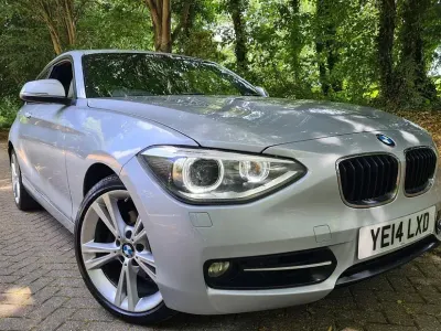 Used BMW 120 Sport Line 184 HP (135 kW) 2014 Silver Hatchback