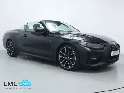 Usado BMW 420 M Sport 184 HP (135 kW) 2021 Preto Cabrios