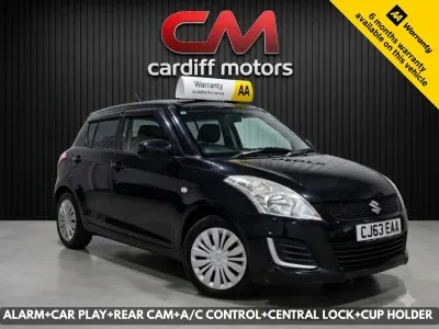 Used Suzuki Swift SZ4 94 HP (69 kW) 2013 Black Hatchback