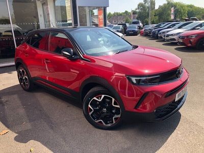Used Vauxhall Mokka SRi 100 kW (136 HP) 2021 Red SUV