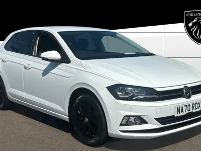 Used VW Polo Match 80 HP (58 kW) 2020 White Hatchback