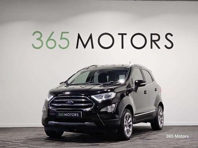 Used Ford Ecosport Titanium 125 HP (91 kW) 2019 Black SUV