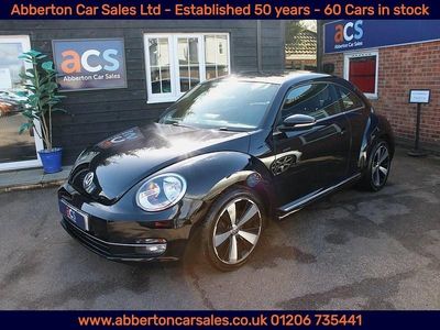 Used VW Beetle Design 105 HP (77 kW) 2014 Black Hatchback