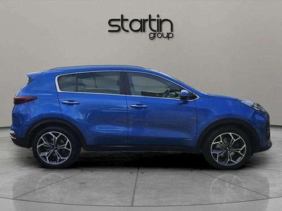 Used Kia Sportage GT-Line S 136 HP (100 kW) 2021 Blue SUV