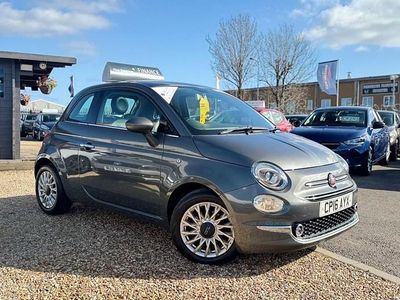 Used Fiat 500 Lounge 69 HP (50 kW) 2016 Grey Hatchback