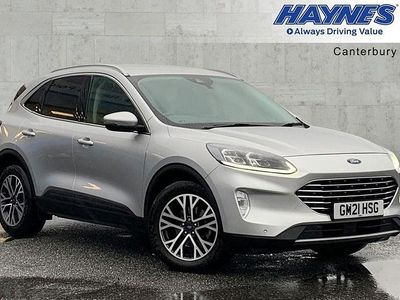 Silver Used 2021 Ford Kuga Titanium SUV | £16,299 (Fair price)