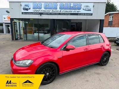 Used VW Golf VII GTD 2013 Red Hatchback
