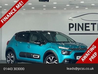 Used Citroën C3 PureTech 83 HP (61 kW) 2022 Blue Hatchback