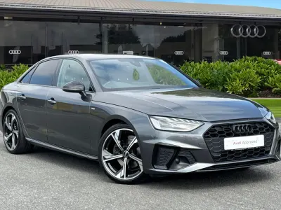 Used Audi A4 Black Edition 150 HP (110 kW) 2022 Grey Sedan