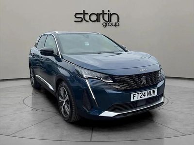 Blue Used 2024 Peugeot 3008 Allure+ SUV | £17,950 (Fair price)