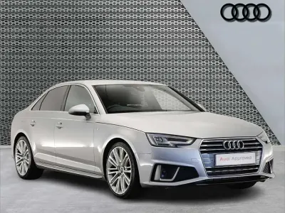 Used Audi A4 S-Line 148 HP (108 kW) 2019 Silver Sedan