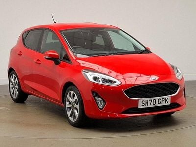 Used Ford Fiesta Trend 125 HP (91 kW) 2020 Red Hatchback