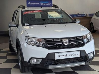 White Used 2017 Dacia Sandero Ambiance Hatchback | £6,995 (A bit pricey)