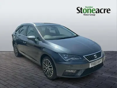 Used Seat Leon XCELLENCE Lux 147 HP (108 kW) 2019 Grey Estate