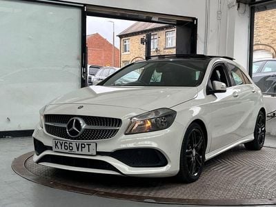 White Used 2016 Mercedes A200 AMG line Hatchback | £8,290 (Expensive)