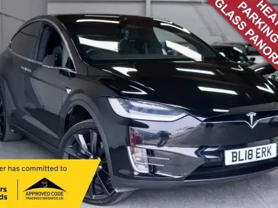 Used Tesla Model X 244 kW (333 HP) 2018 Black SUV
