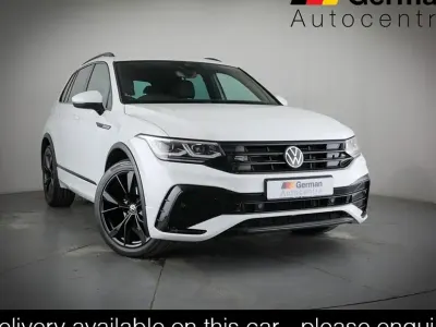 Used VW Tiguan R-line 150 HP (110 kW) 2022 White SUV