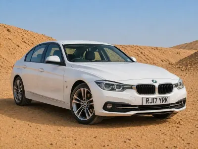 Begagnad BMW 330e Sport Line 2017 Vit Sedan