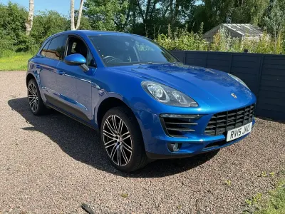 Used Porsche Macan S Diesel 2015 Blue SUV