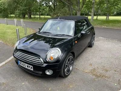 Used Mini Cooper Cabriolet 2010 Black Cabriolet