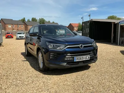 Used SsangYong Korando 136 HP (100 kW) 2019 Blue Estate