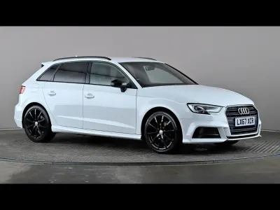 Used Audi A3 Black Edition 150 HP (110 kW) 2017 White Hatchback