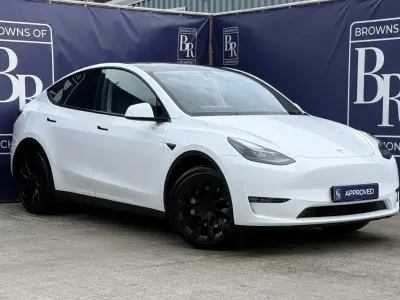 Used Tesla Model Y Long Range AWD 282 kW (384 HP) 2023 White SUV