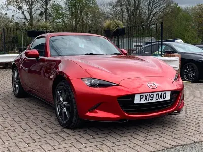 Usado Mazda MX5 Inclusive 184 CV (135 kW) 2019 Rojo Descapotable
