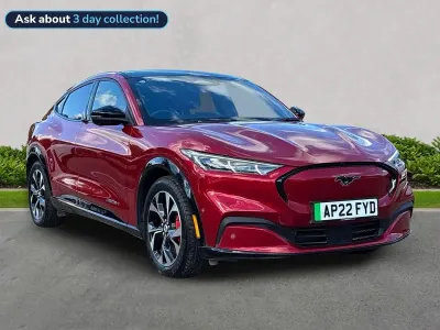 Used Ford Mustang Extended Range 351 HP (258 kW) 2022 Red Hatchback