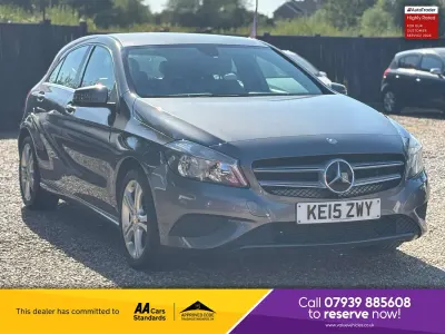 Used Mercedes A180 Sport Edition 109 HP (80 kW) 2015 Grey Hatchback