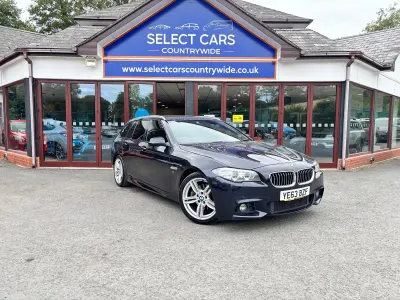 Used BMW 520 M Sport 184 HP (135 kW) 2014 Black Estate