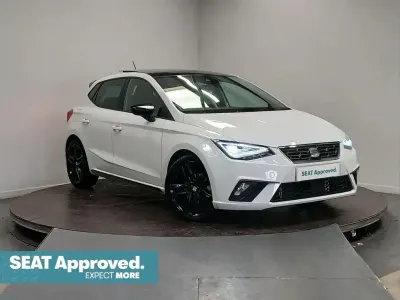 Used Seat Ibiza Black Edition 113 HP (83 kW) 2025 White Hatchback