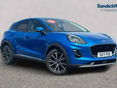 Used Ford Puma Titanium 125 HP (91 kW) 2022 Blue SUV