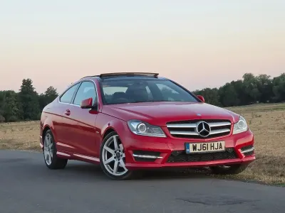 Used Mercedes C180 AMG 2011 Red Coupe