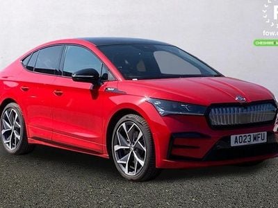 Usado Skoda Enyaq iV vRS 219 kW (299 CV) 2023 Rojo SUV