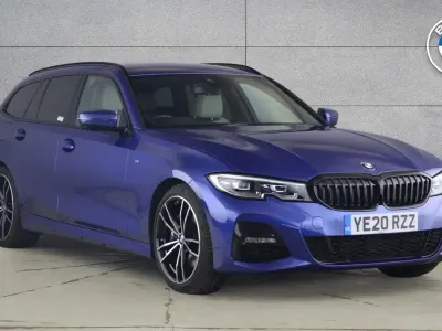 Used BMW 318 M Sport 148 HP (108 kW) 2020 Blue Estate