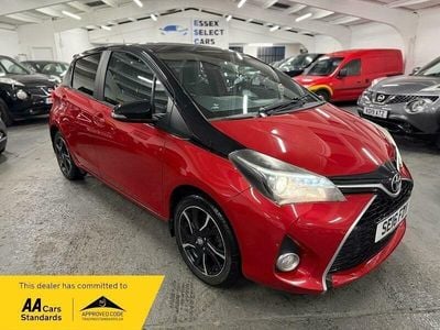 Used Toyota Yaris Design 2016 Red/black Hatchback