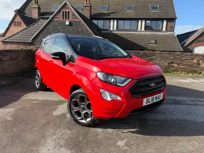 Used Ford Ecosport ST-Line 2018 Red SUV
