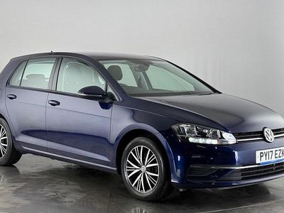Blue Used 2017 VW Golf VII SE Hatchback | £13,000 (Fair price)
