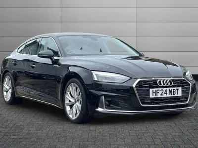 Used Audi A5 Sportback Sport 148 HP (108 kW) 2024 Brilliant black Hatchback