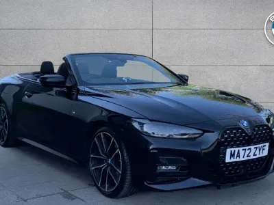 Usado BMW 420 M Sport 192 HP (141 kW) 2022 Preto Cabrios