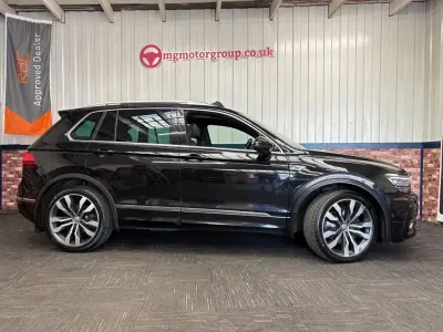 Used VW Tiguan R-line 190 HP (139 kW) 2017 Black SUV