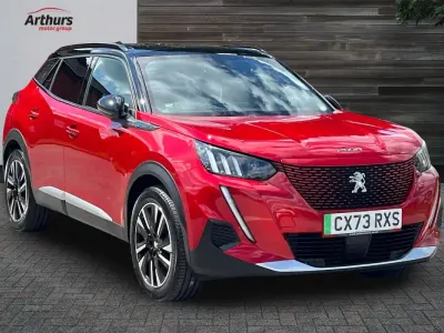 Second-hand Peugeot 2008 GTi 100 kW (136 CP) 2023 Roșu SUV