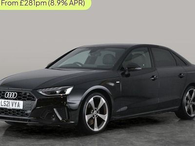 Used Audi A4 Black Edition 150 HP (110 kW) 2021 Black Sedan