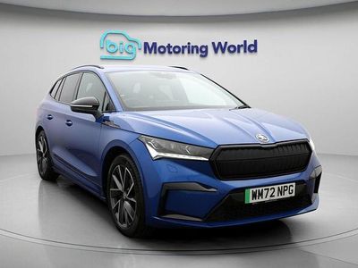 Used Skoda Enyaq iV SportLine 150 kW (204 HP) 2023 Blue SUV