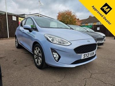 Blue Used 2021 Ford Fiesta Trend Hatchback | £10,995 (Good price)